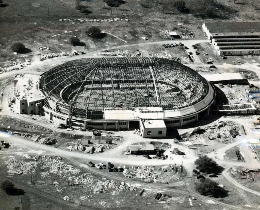 Freeman Coliseum Construction – May 1948